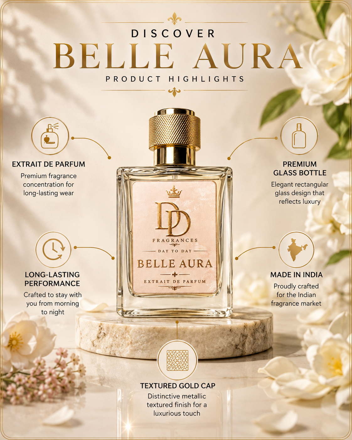 DD Belle Aura Extrait De Parfum (50ml)