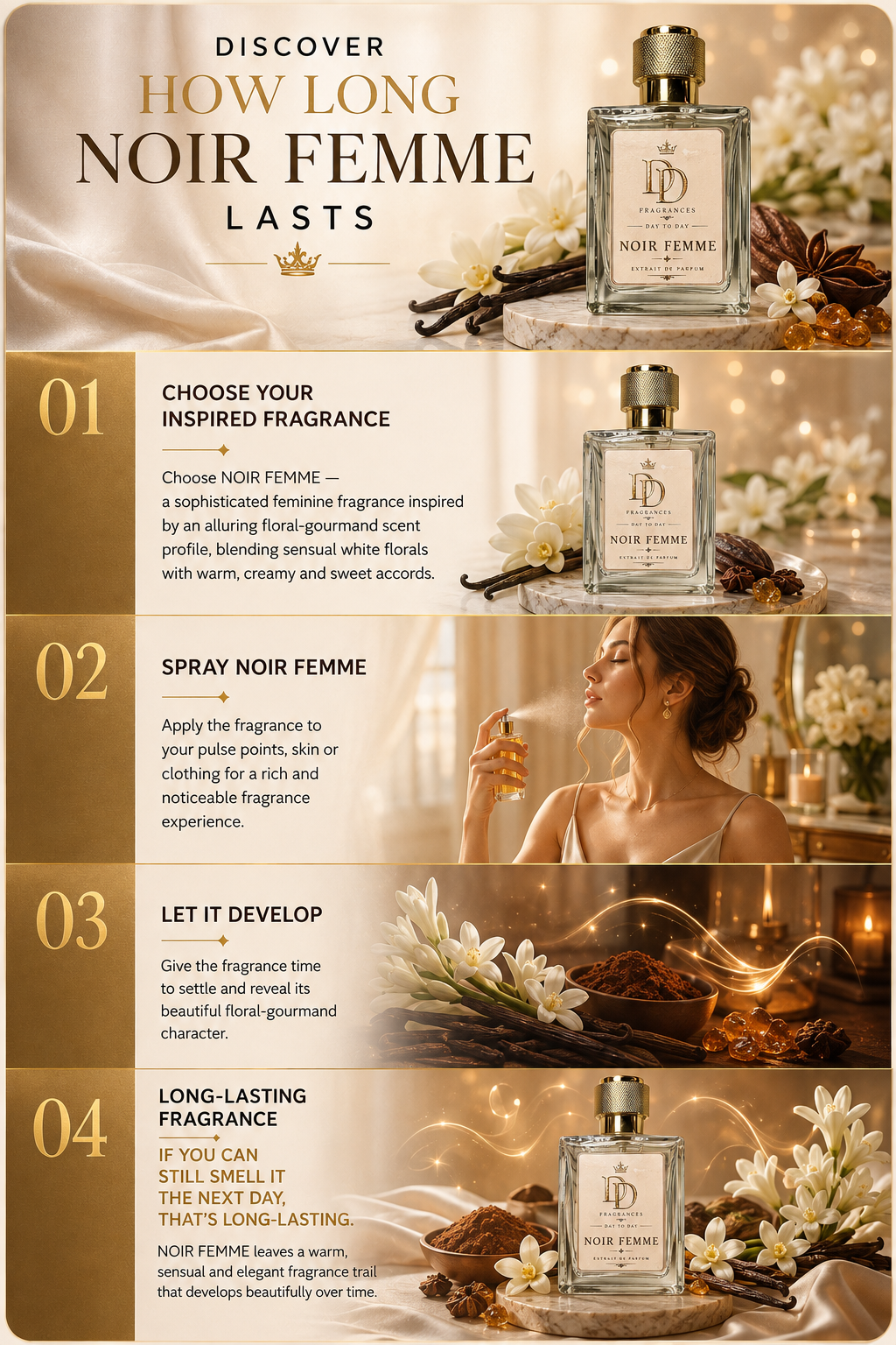 DD Noir Femme Extrait De Parfum (50ml)